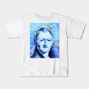 Thomas Robert Malthus Portrait | Thomas Robert Malthus Artwork | Thomas Robert Malthus Painting 14 Kids T-Shirt